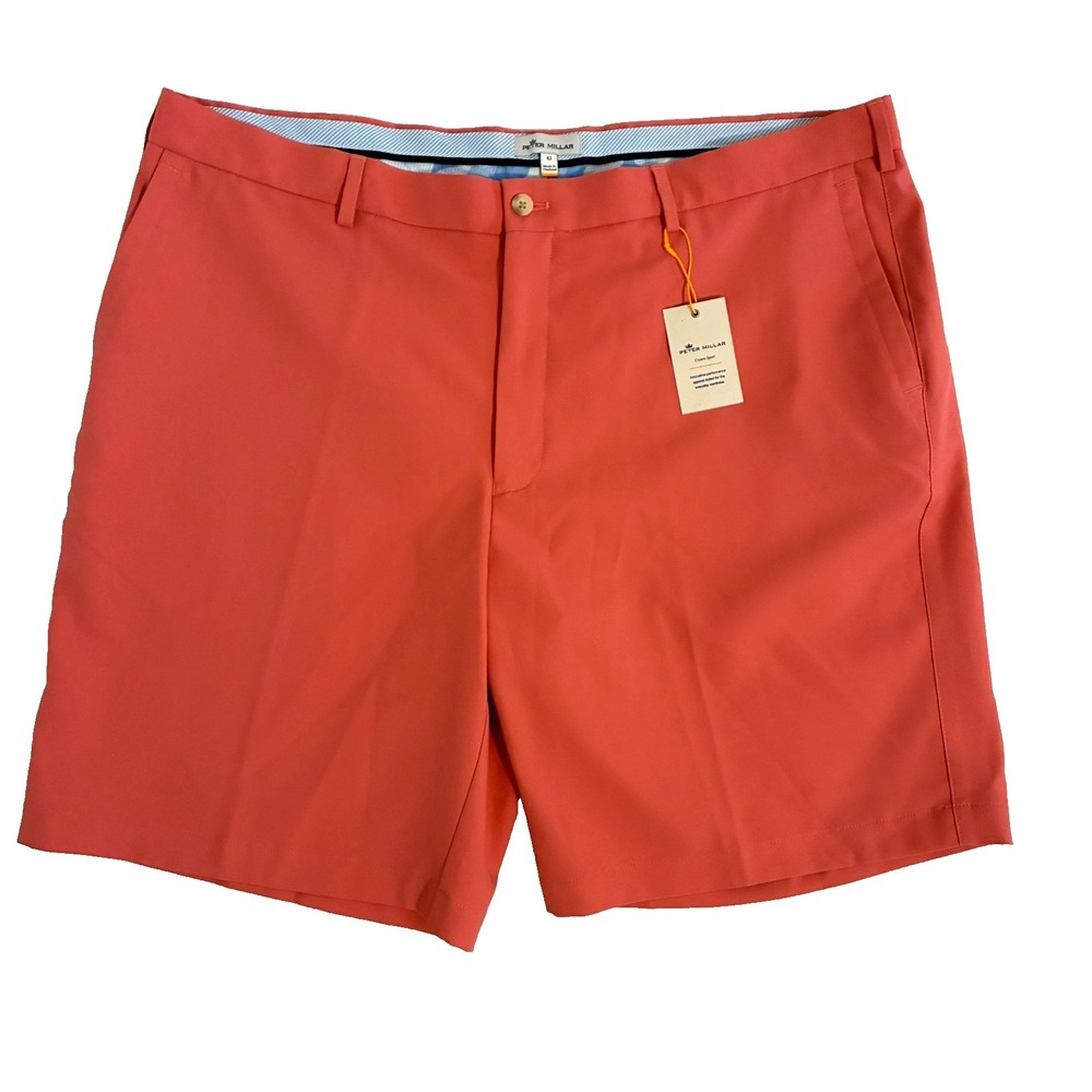 NWT Peter Millar Crown Sport Performance Shorts Mens Size 42 Preppy Golf